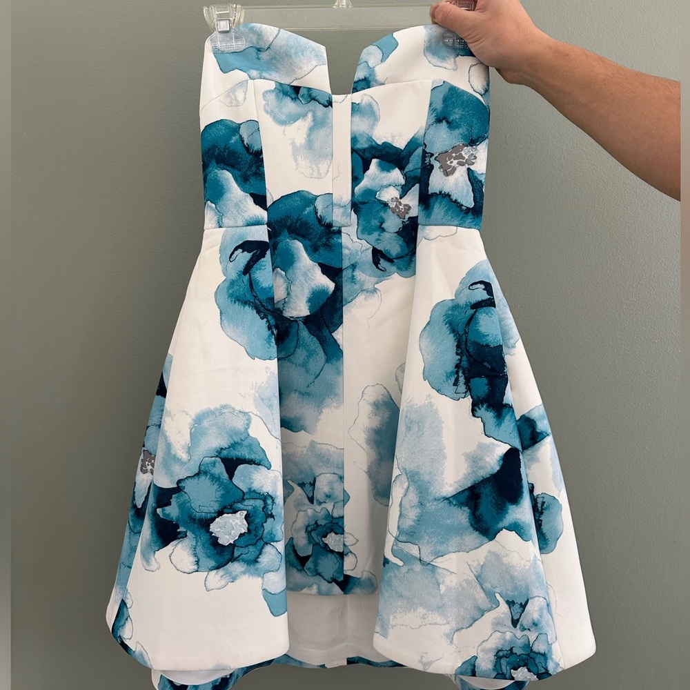 KEEPSAKE Strapless Flare Dress